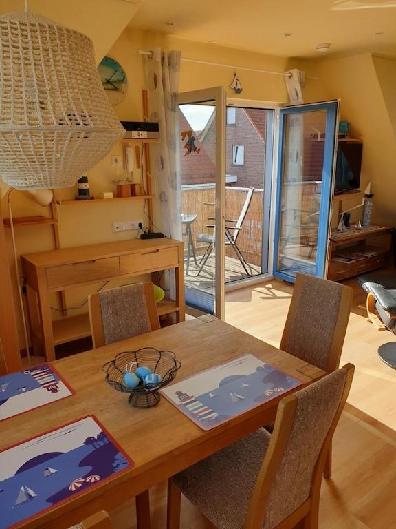 Ferienwohnung Leuchtturm Am Sandstrand 노르덴 외부 사진