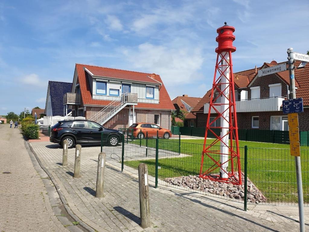 Ferienwohnung Leuchtturm Am Sandstrand 노르덴 외부 사진